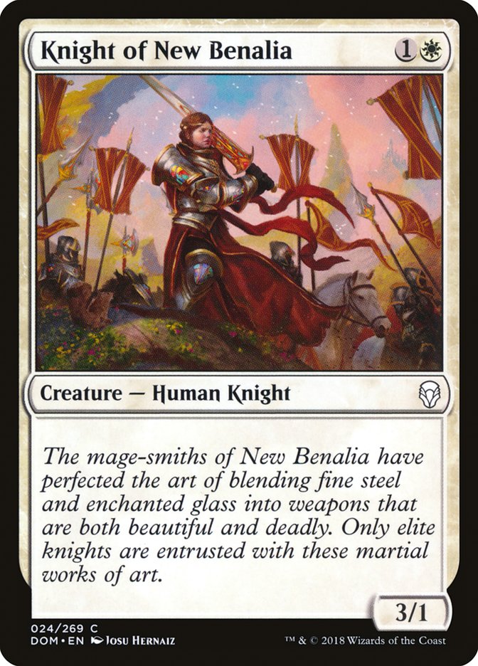 Knight of New Benalia [Dominaria] | Silver Goblin