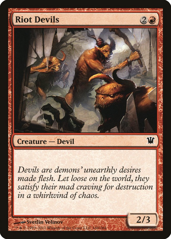 Riot Devils [Innistrad] | Silver Goblin