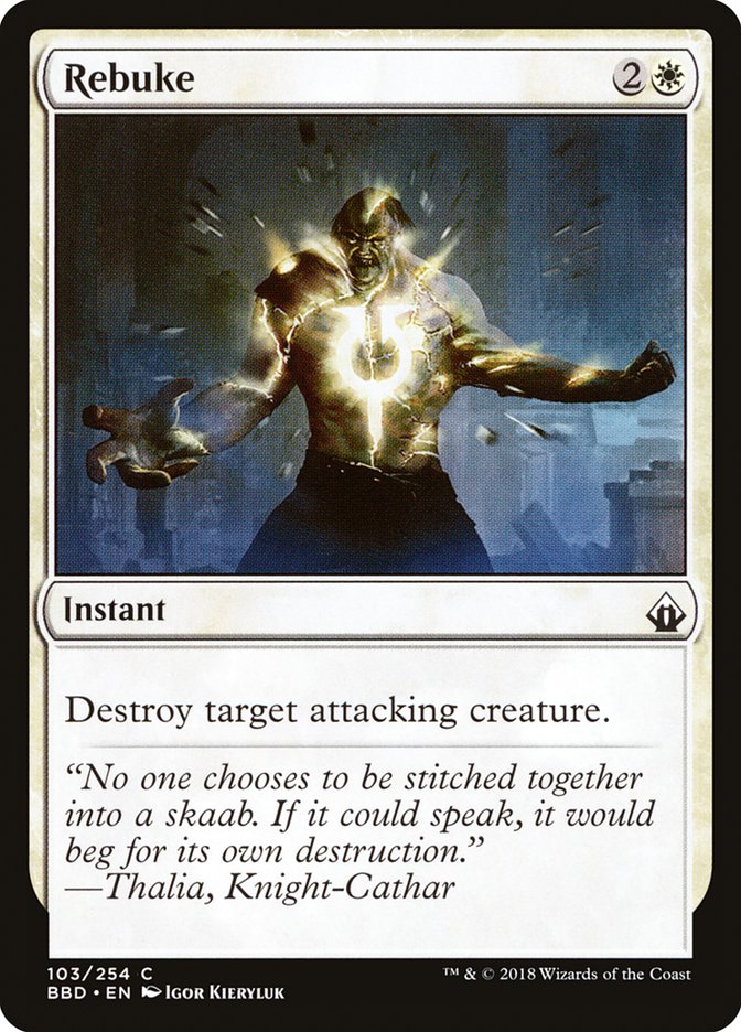 Rebuke [Battlebond] | Silver Goblin