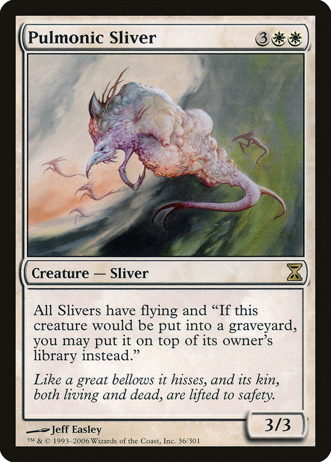 Pulmonic Sliver [Time Spiral] | Silver Goblin