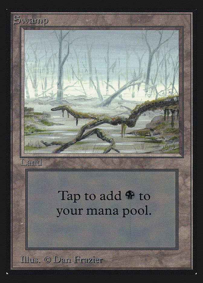 Swamp (White Fog in Trees) [Collectors' Edition] | Silver Goblin