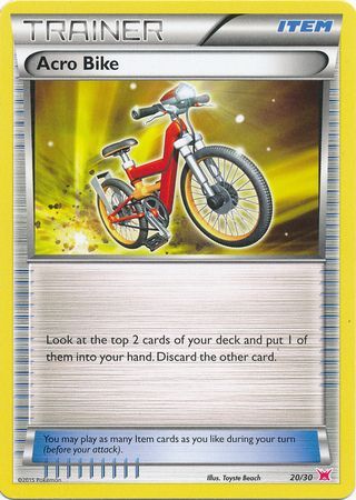 Acro Bike (20/30) [XY: Trainer Kit 2 - Latias] | Silver Goblin