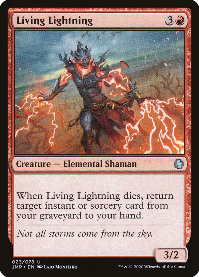 Living Lightning [Jumpstart] | Silver Goblin