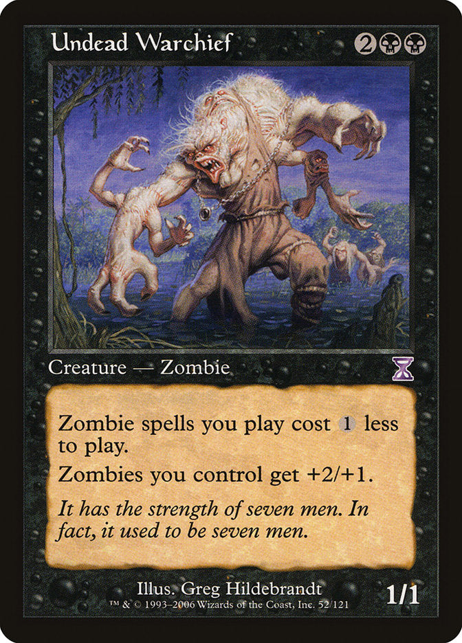 Undead Warchief [Time Spiral Timeshifted] | Silver Goblin