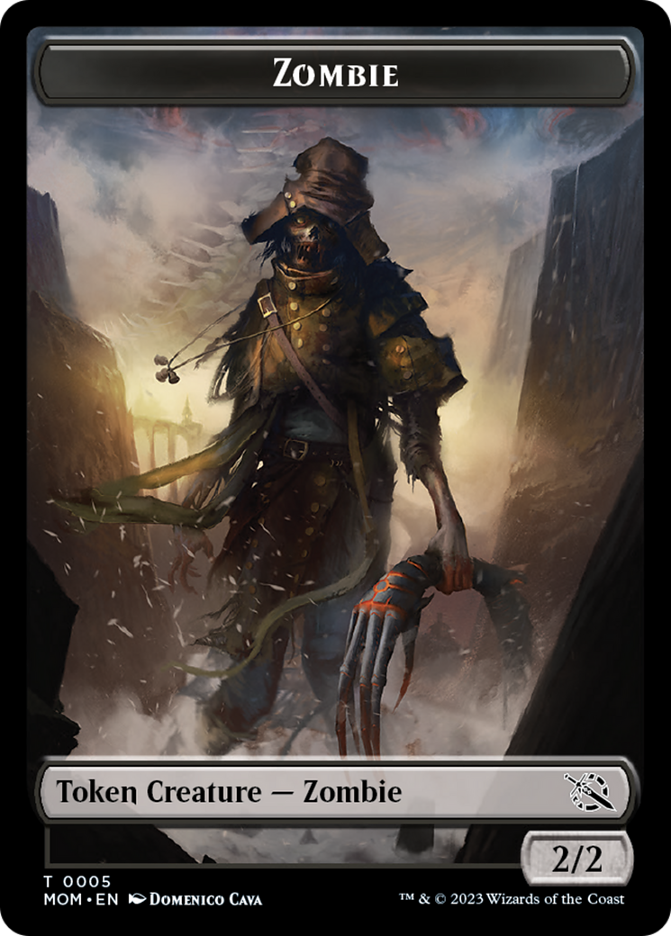 Zombie Token [March of the Machine Tokens] | Silver Goblin
