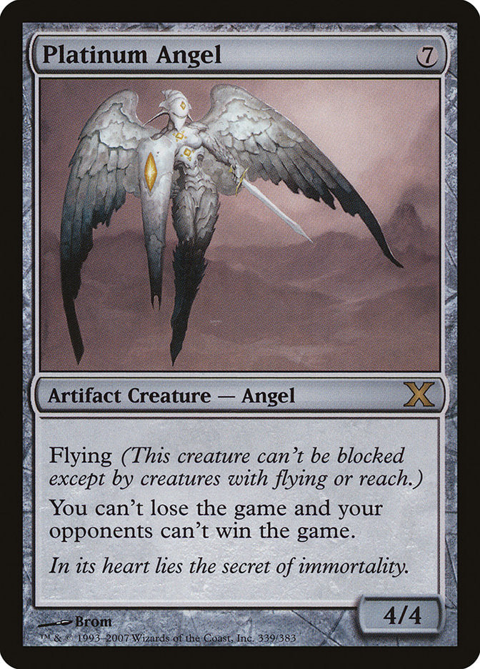 Platinum Angel [Tenth Edition] | Silver Goblin