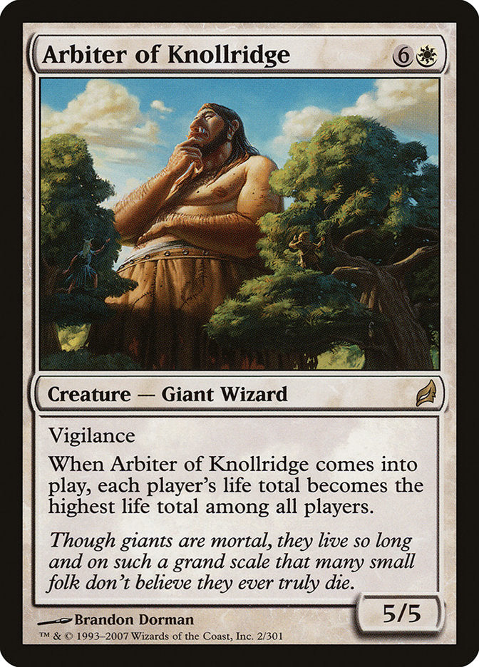 Arbiter of Knollridge [Lorwyn] | Silver Goblin