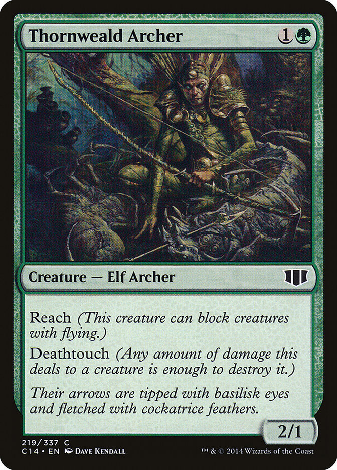 Thornweald Archer [Commander 2014] | Silver Goblin