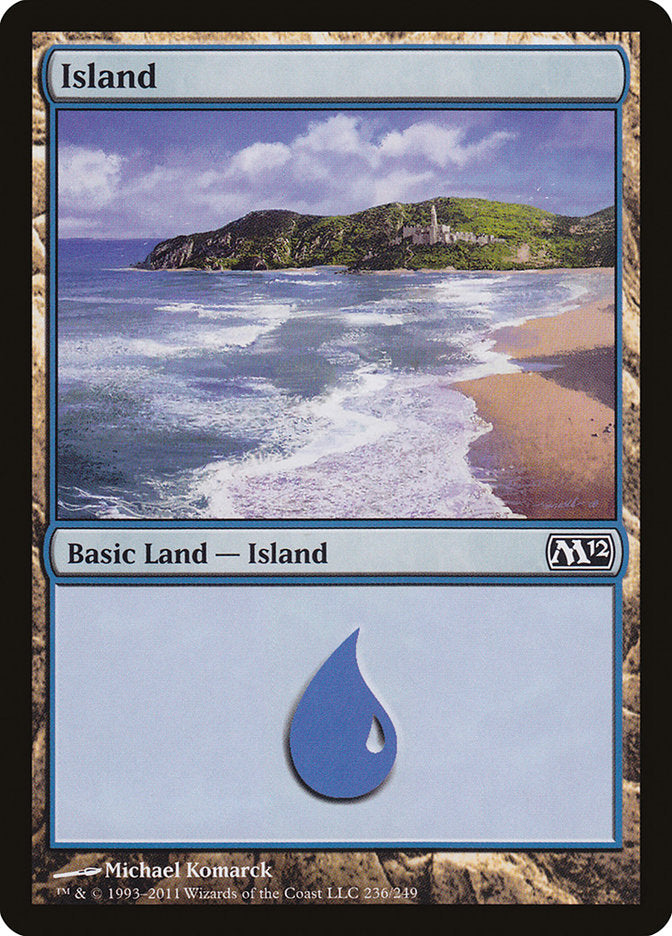 Island (236) [Magic 2012] | Silver Goblin