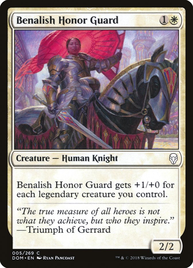Benalish Honor Guard [Dominaria] | Silver Goblin