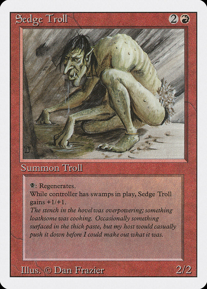 Sedge Troll [Revised Edition] | Silver Goblin