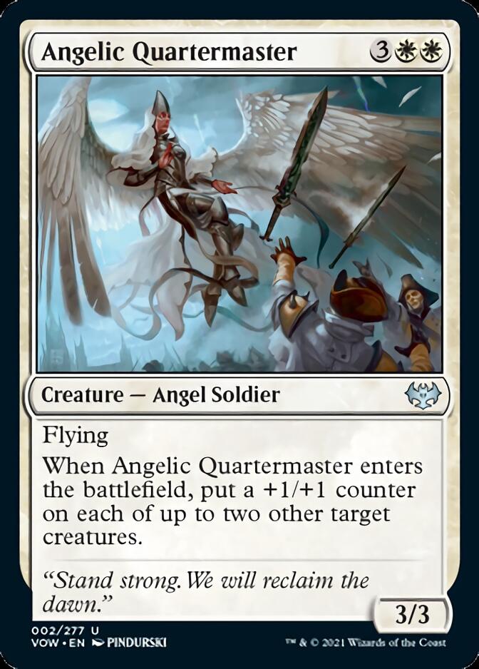Angelic Quartermaster [Innistrad: Crimson Vow] | Silver Goblin