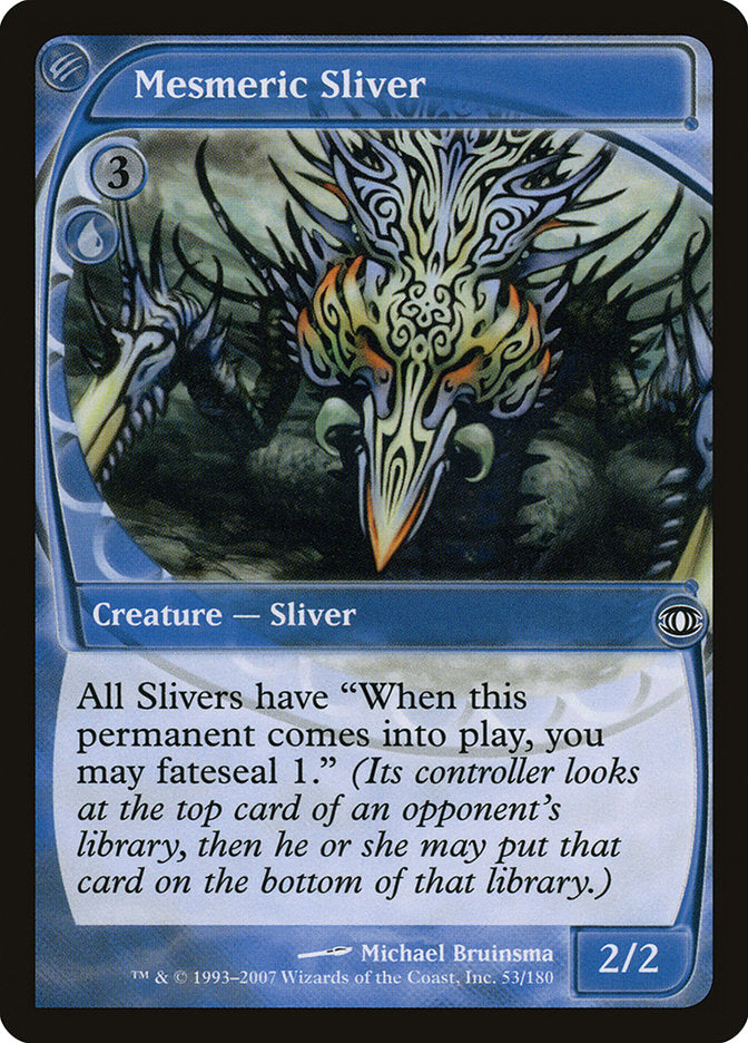 Mesmeric Sliver [Future Sight] | Silver Goblin