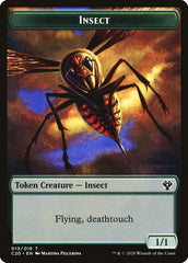 Spirit // Insect (013) Double-Sided Token [Commander 2020 Tokens] | Silver Goblin