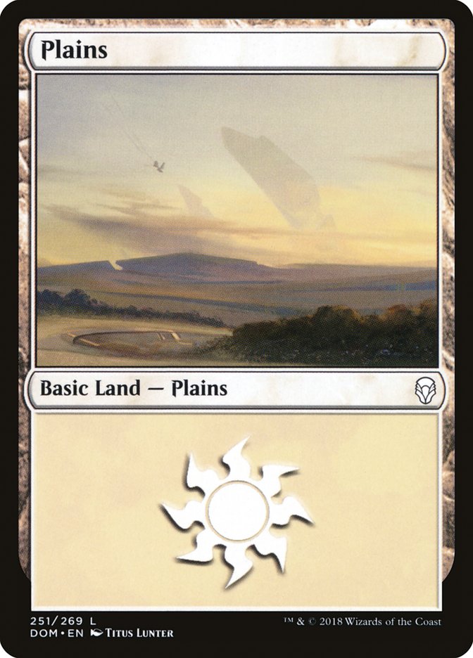 Plains (251) [Dominaria] | Silver Goblin