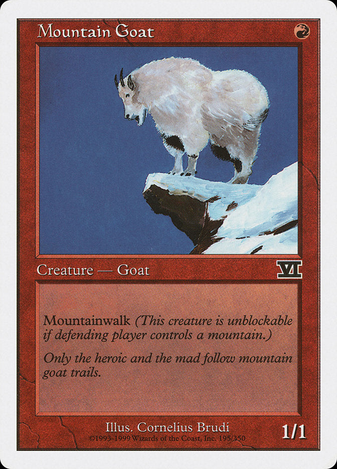Mountain Goat [Classic Sixth Edition] | Silver Goblin