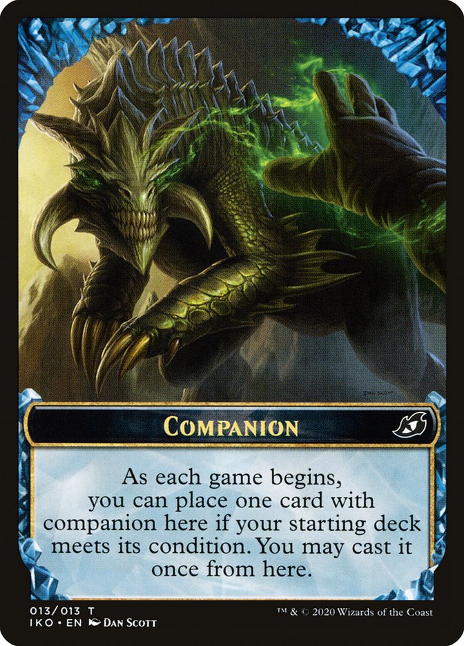 Companion [Ikoria: Lair of Behemoths Tokens] | Silver Goblin