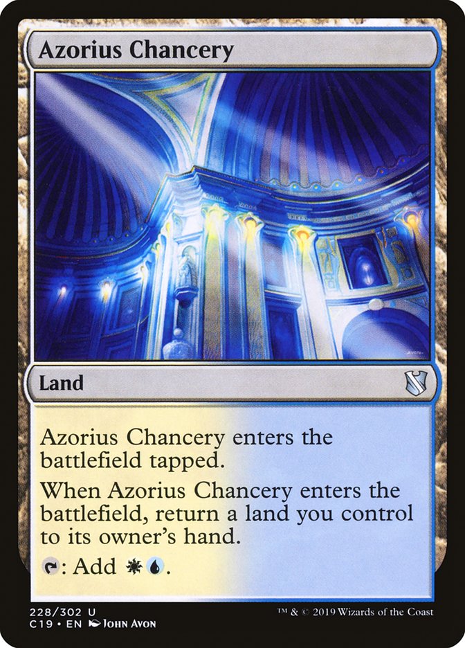 Azorius Chancery [Commander 2019] | Silver Goblin