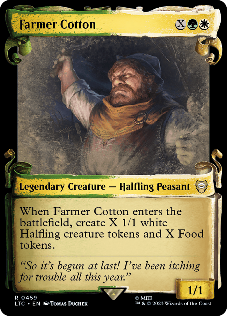 Farmer Cotton [The Lord of the Rings: Tales of Middle-Earth Commander Showcase Scrolls] | Silver Goblin