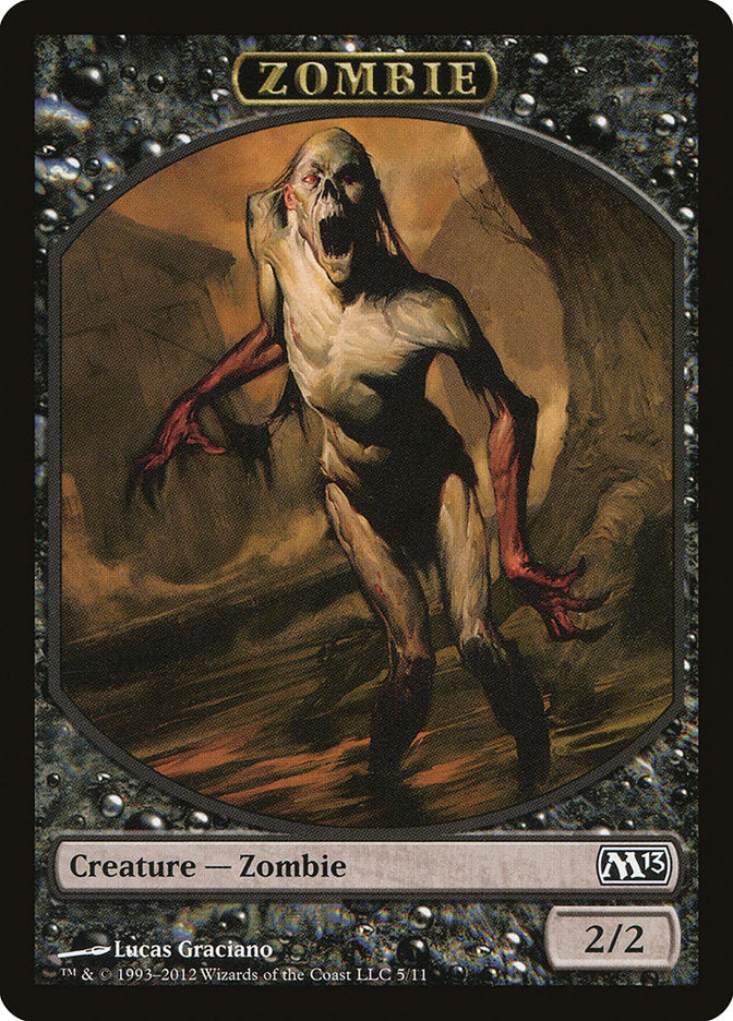 Zombie Token [Magic 2013 Tokens] | Silver Goblin