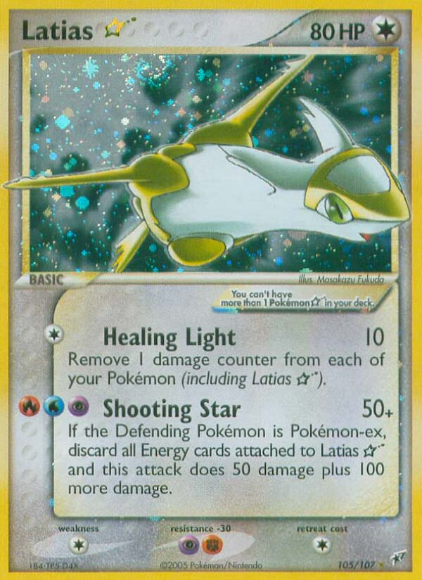 Latias Star (105/107) [EX: Deoxys] | Silver Goblin