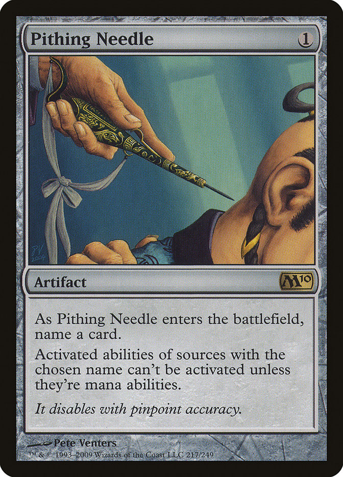 Pithing Needle [Magic 2010] | Silver Goblin