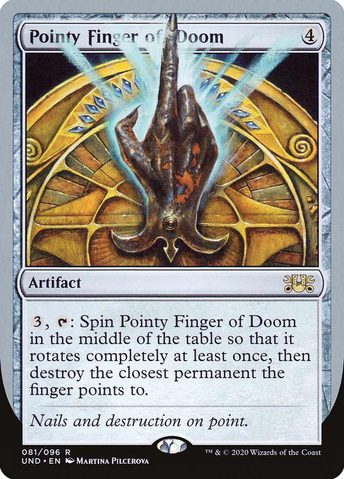 Pointy Finger of Doom [Unsanctioned] | Silver Goblin