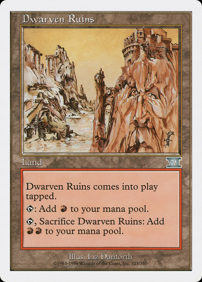 Dwarven Ruins [Classic Sixth Edition] | Silver Goblin
