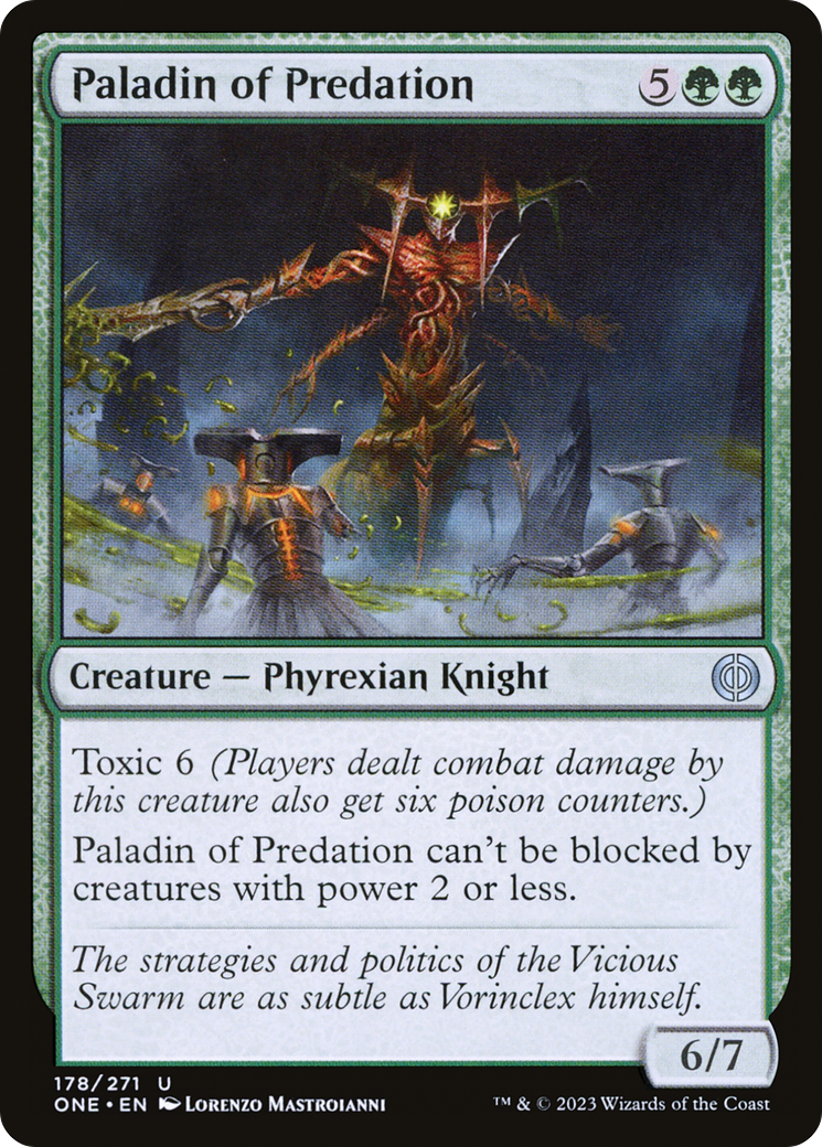 Paladin of Predation [Phyrexia: All Will Be One] | Silver Goblin