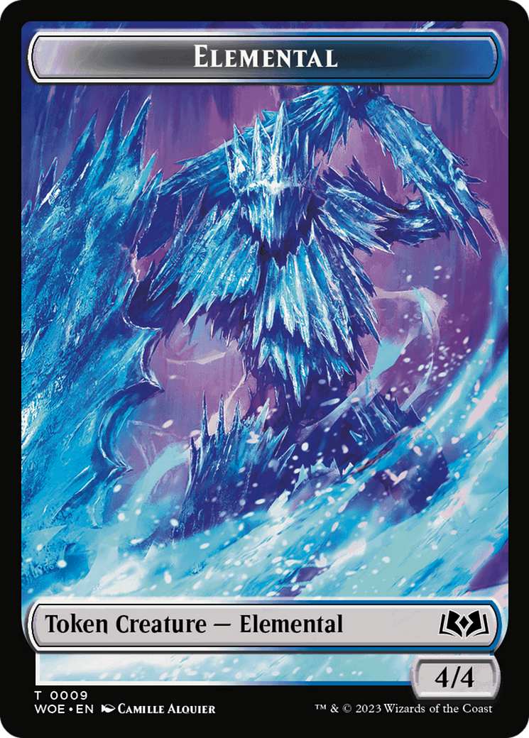 Elemental Token [Wilds of Eldraine Tokens] | Silver Goblin