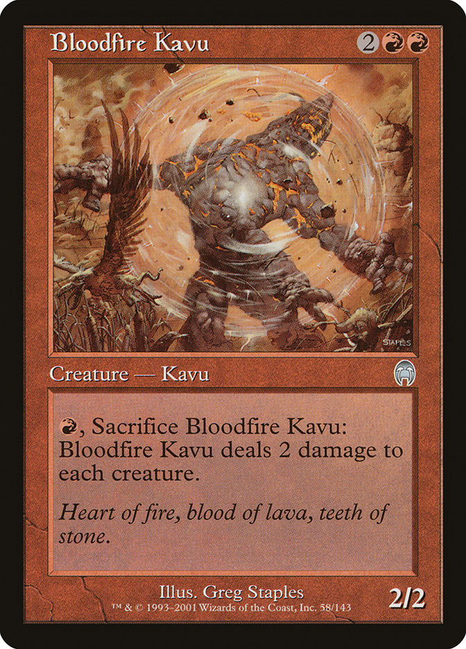Bloodfire Kavu [Apocalypse] | Silver Goblin