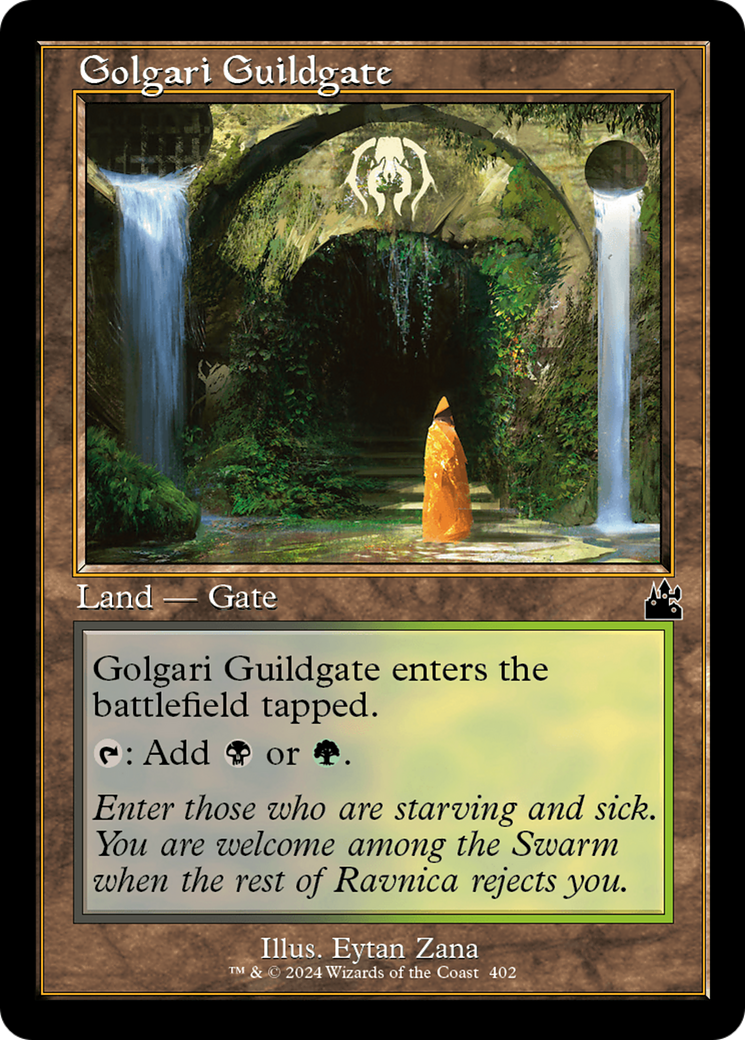 Golgari Guildgate (Retro Frame) [Ravnica Remastered] | Silver Goblin