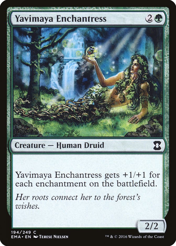 Yavimaya Enchantress [Eternal Masters] | Silver Goblin