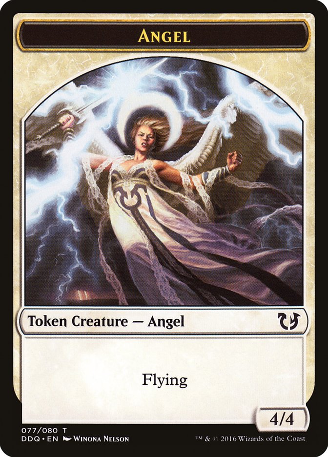 Angel Token [Duel Decks: Blessed vs. Cursed] | Silver Goblin
