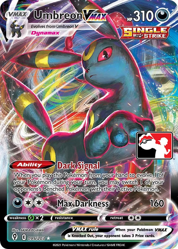 Umbreon VMAX (095/203) [Prize Pack Series One] | Silver Goblin