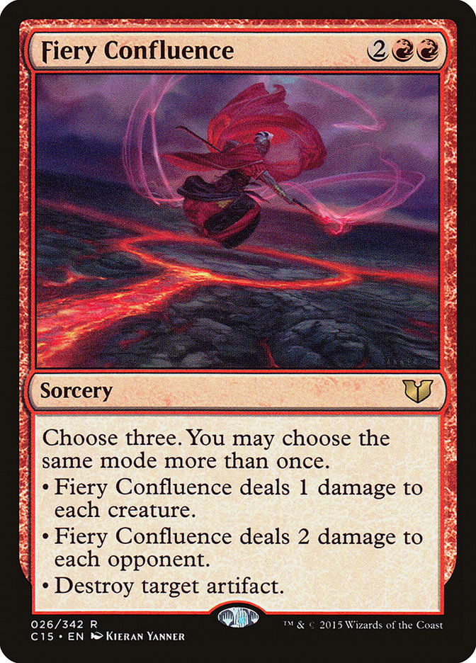 Fiery Confluence [Commander 2015] | Silver Goblin