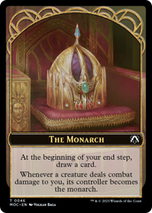 The Monarch // Shapeshifter Double-Sided Token [March of the Machine Commander Tokens] | Silver Goblin