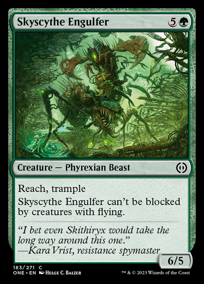Skyscythe Engulfer [Phyrexia: All Will Be One] | Silver Goblin