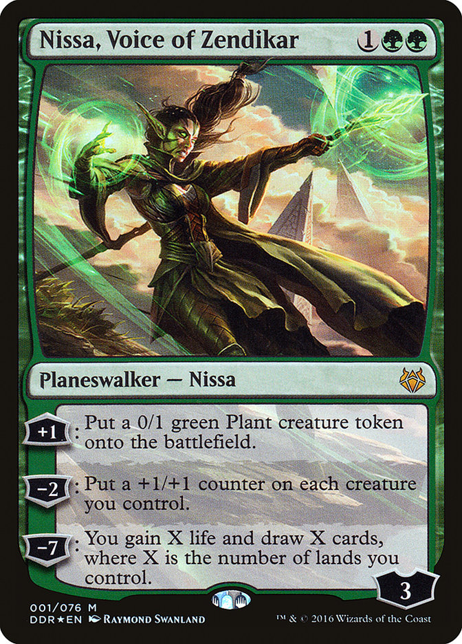 Nissa, Voice of Zendikar [Duel Decks: Nissa vs. Ob Nixilis] | Silver Goblin