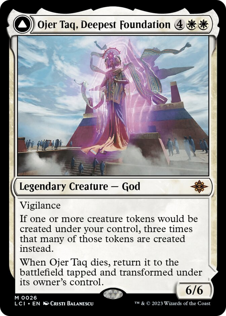 Ojer Taq, Deepest Foundation // Temple of Civilization [The Lost Caverns of Ixalan] | Silver Goblin