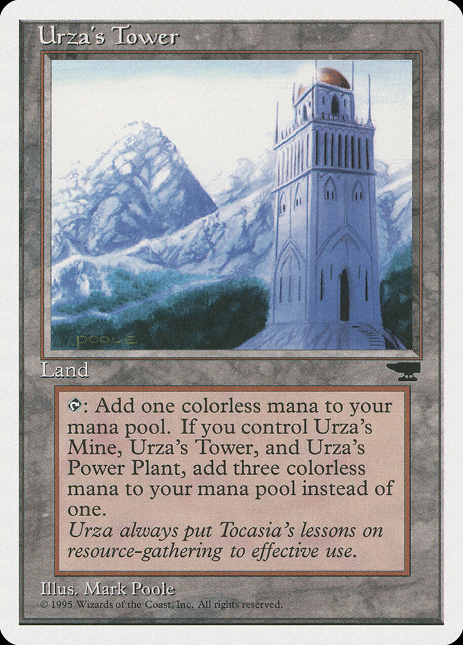 Urza's Tower (Mountains) [Chronicles] | Silver Goblin