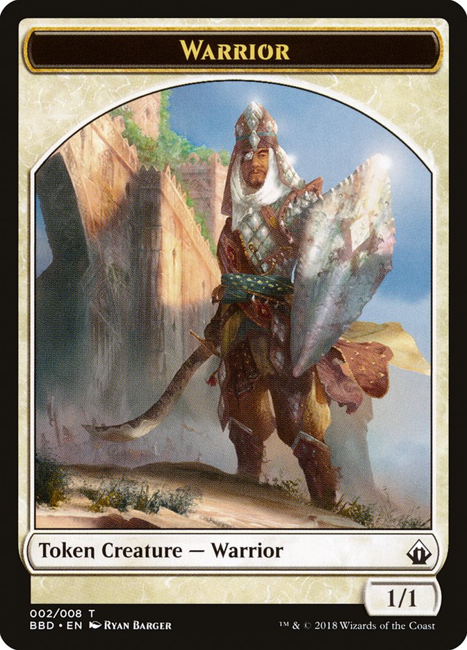 Warrior Token [Battlebond Tokens] | Silver Goblin