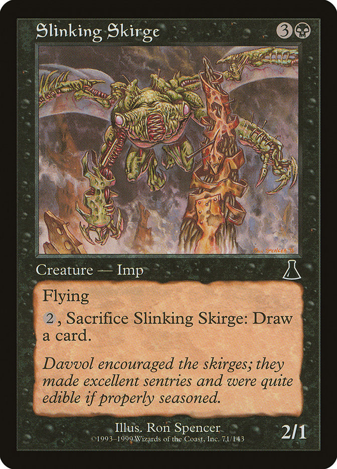 Slinking Skirge [Urza's Destiny] | Silver Goblin