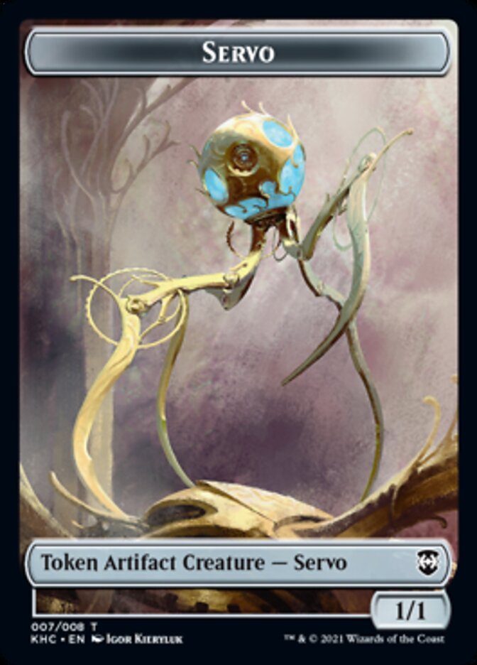 Servo Token [Kaldheim Commander Tokens] | Silver Goblin