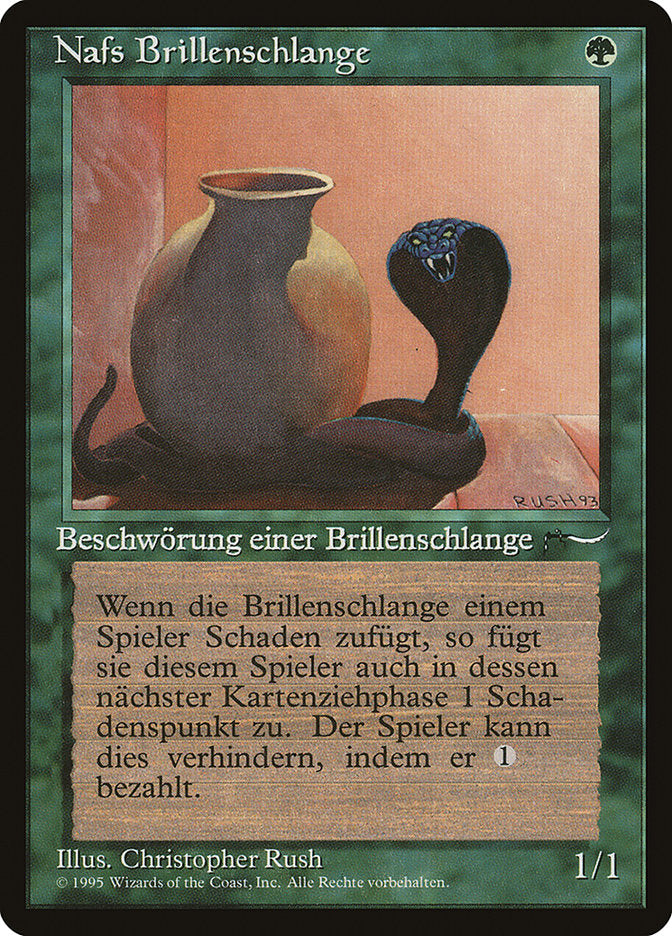 Nafs Asp (German) - "Nafs Brillenschlange" [Renaissance] | Silver Goblin