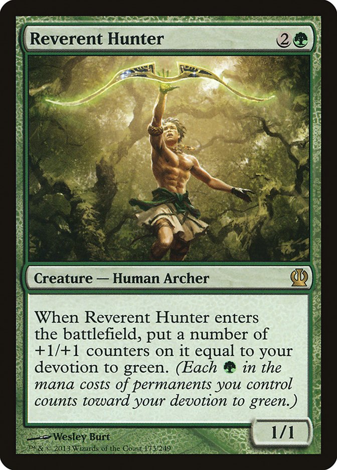 Reverent Hunter [Theros] | Silver Goblin