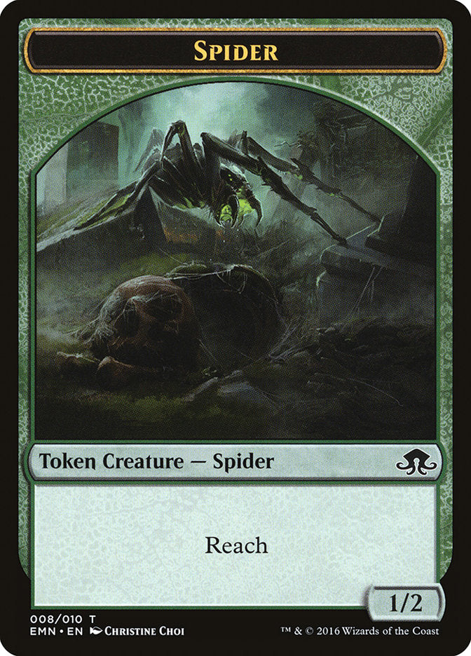Spider Token [Eldritch Moon Tokens] | Silver Goblin