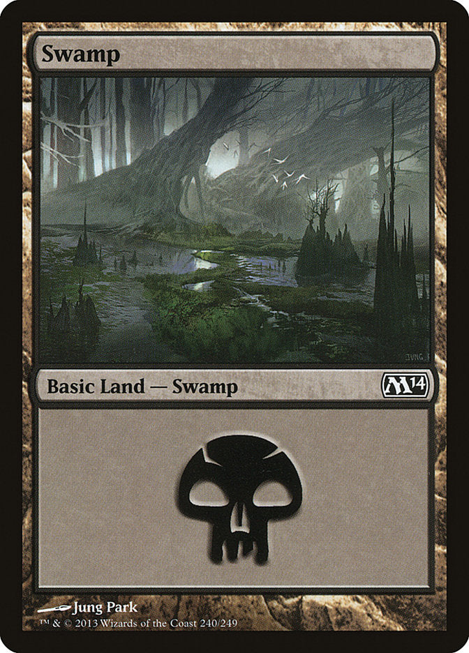 Swamp (240) [Magic 2014] | Silver Goblin