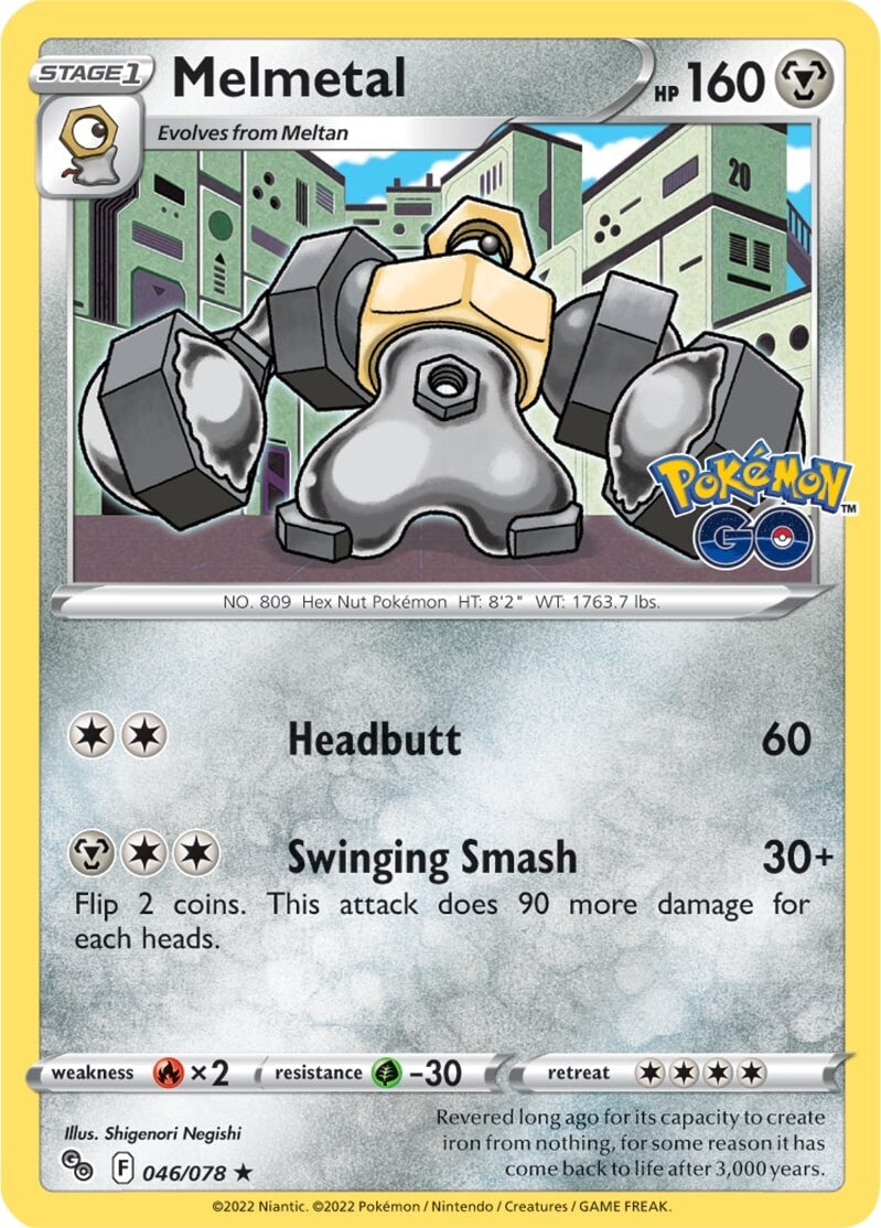 Melmetal (046/078) [Pokémon GO] | Silver Goblin