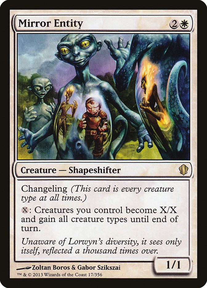 Mirror Entity [Commander 2013] | Silver Goblin